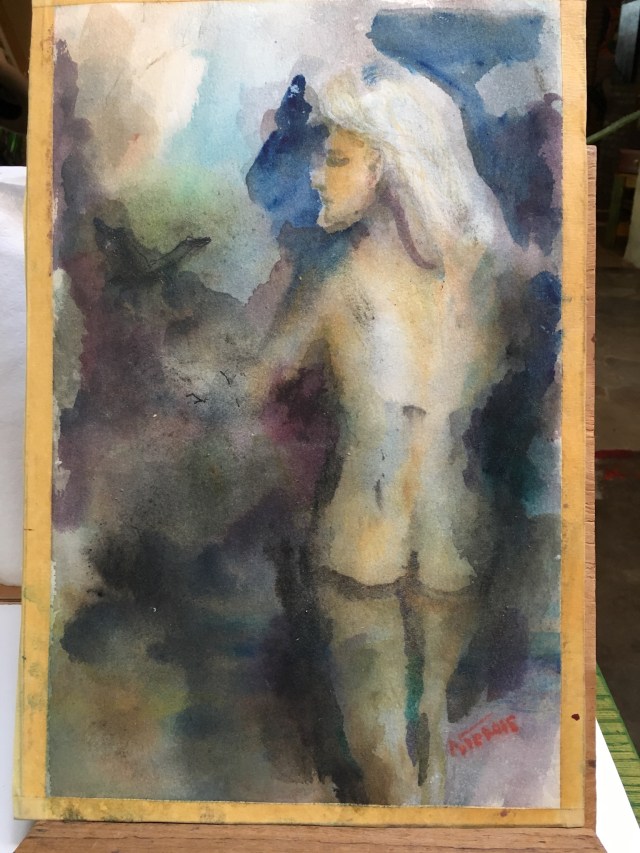 HJN0004W, Side 1, Female Nude