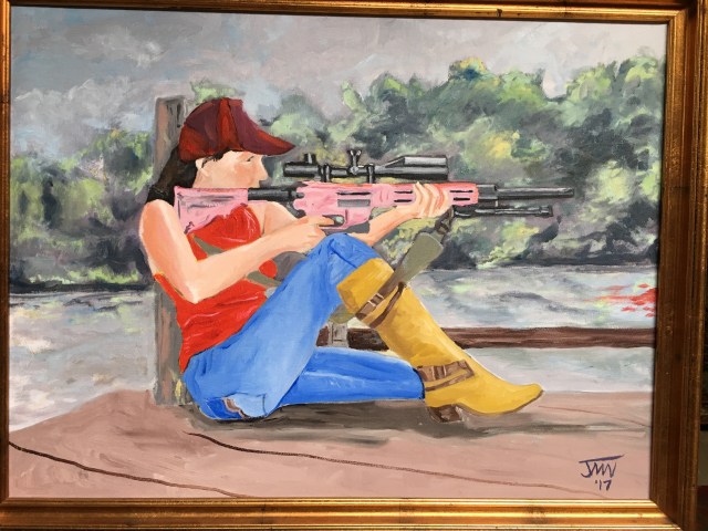 JMN2017 Woman With Rifle