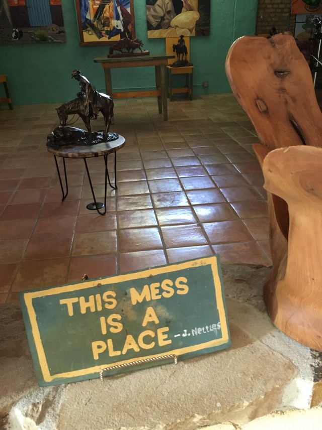 this mess is a place