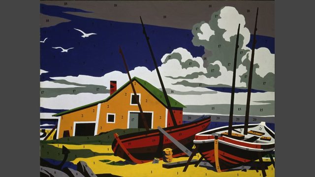 warhol paint by numbers