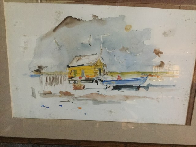 EMS. Buck Schiwetz watercolor